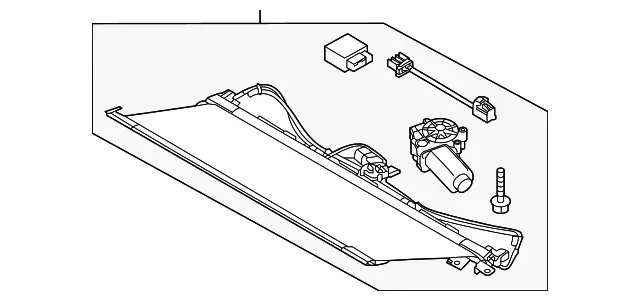 Back Glass Sunshade - Volvo (39845184)