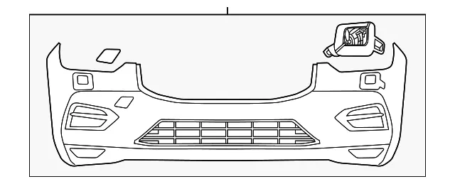 Bumper Cover - Volvo (39847221)