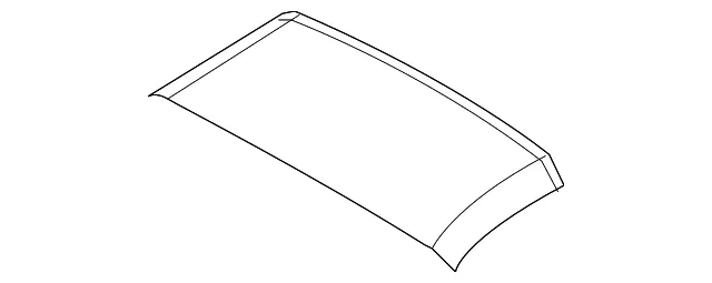 Center Roof Panel - Volvo (39852891)