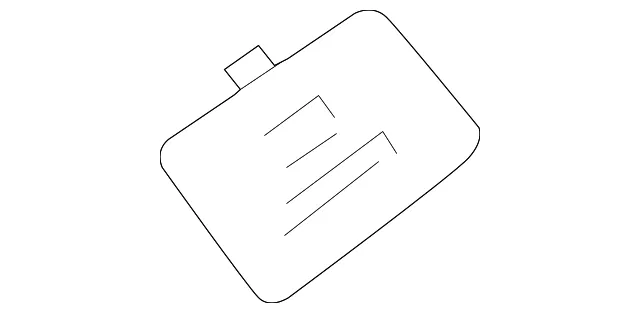 Windshield Pillar Trim Cap - Passenger Side (RH) - Volvo (39855293)
