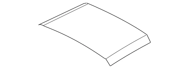 Front Roof Panel - Volvo (39856750)