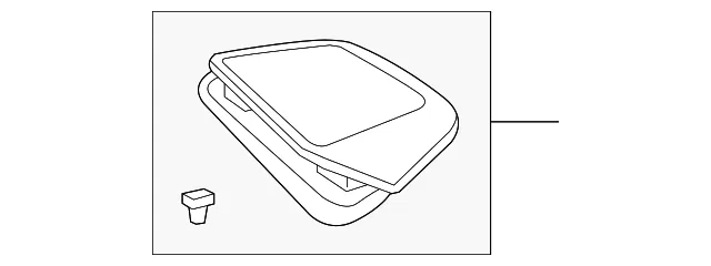 Speaker Grille - Volvo (39856992)