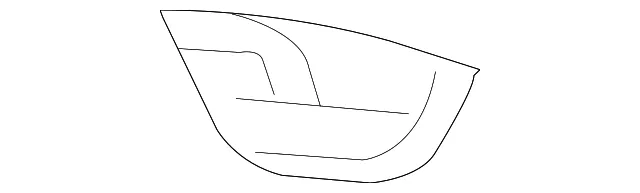 Handle, Inside - Driver's Side (LH) - Volvo (39862268)