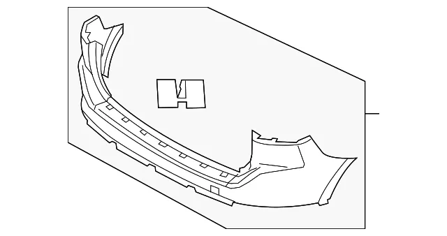 Bumper Cover - Volvo (39867220)