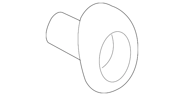 Quarter Trim Panel Anchor - Passenger Side (RH) - Volvo (39883862)