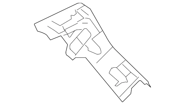 Body C-Pillar Trim Panel - Volvo (39891711)