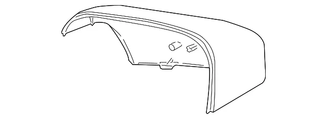 Mirror Cover - Passenger Side (RH) - Volvo (39894356)
