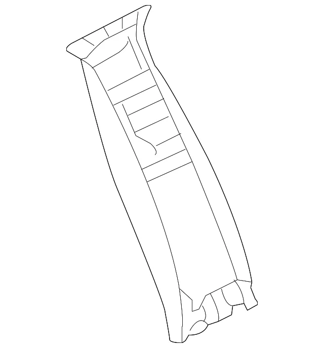 Door Pillar Post Trim Set - Volvo (39896418)