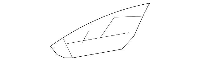 Handle, Inside - Passenger Side (RH) - Volvo (39896501)