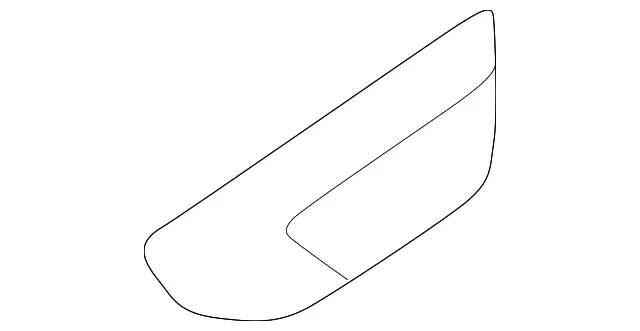 Body Side Molding - Passenger Side (RH) - Volvo (39978904)