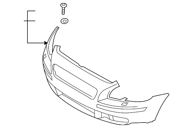 Bumper Cover - Volvo (39985163)