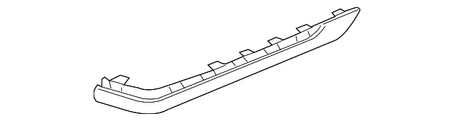 Outer Molding - Passenger Side (RH) - Volvo (39993629)