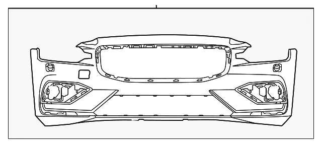 Bumper Cover - Volvo (40001077)