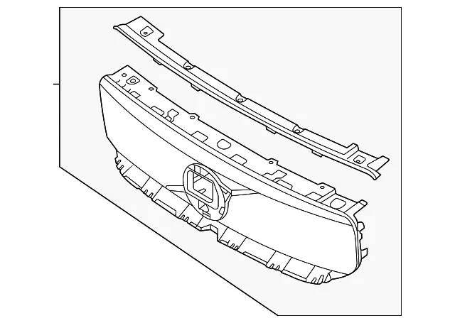 Upper Grille - Volvo (40008347)