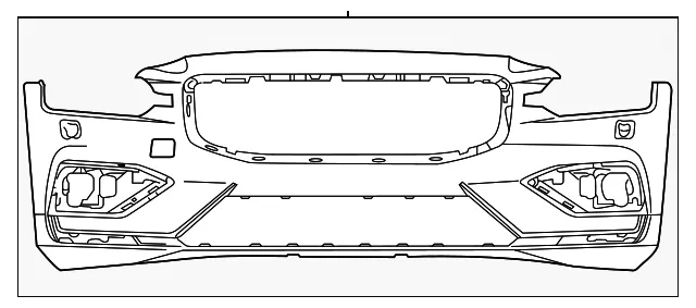 Bumper Cover - Volvo (40009752)