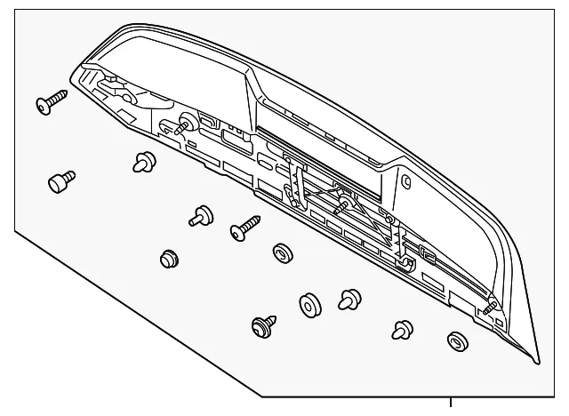 Spoiler Assembly - Volvo (40011957)