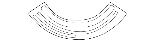 Spare Tire Label - Nissan (40353-40U05)
