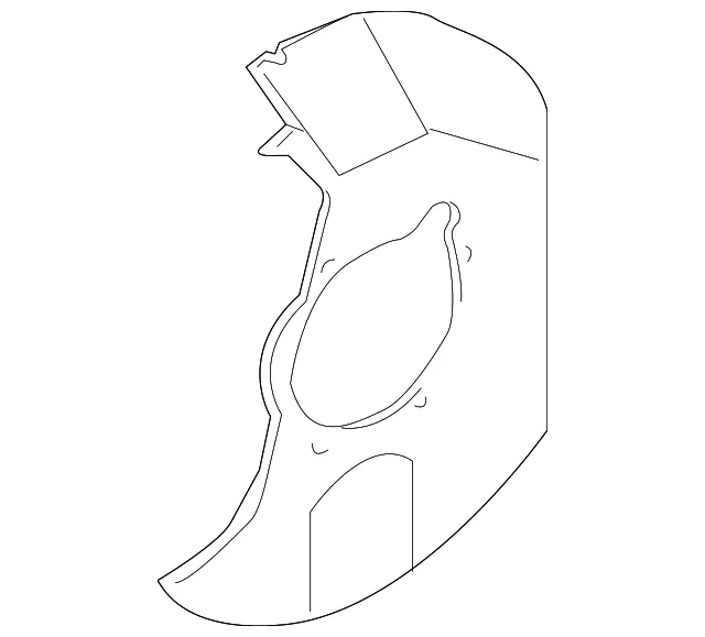 Splash Shield - Passenger Side (RH) - Kia (51271-3E300)