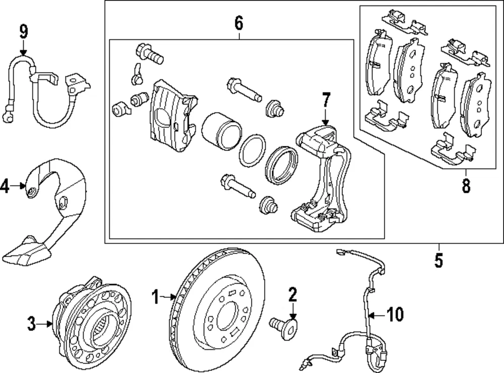 Splash Shield - Kia (51756-DO000)