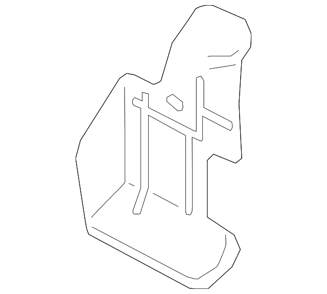 Deflector - Driver's Side (LH) - Kia (51765-J5050)