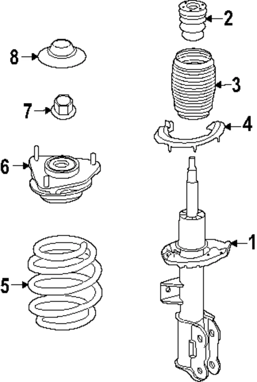 Bumper - Kia (54626-XG000)