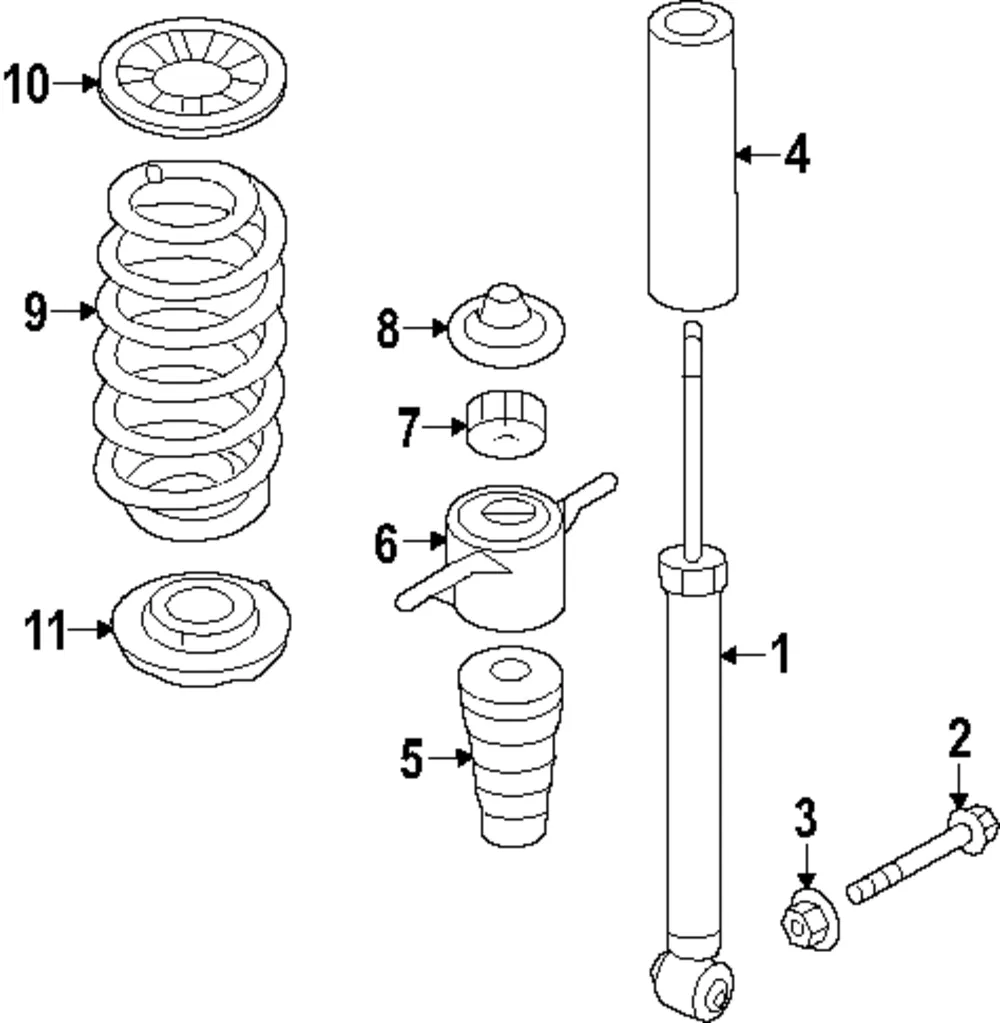 Bumper - Kia (55326-DO000)