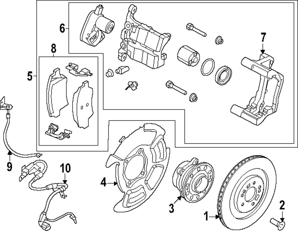 Splash Shield - Kia (58245-DO000)