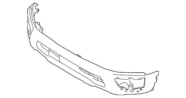 Bumper Face Bar - Nissan (62014-9FV1B)
