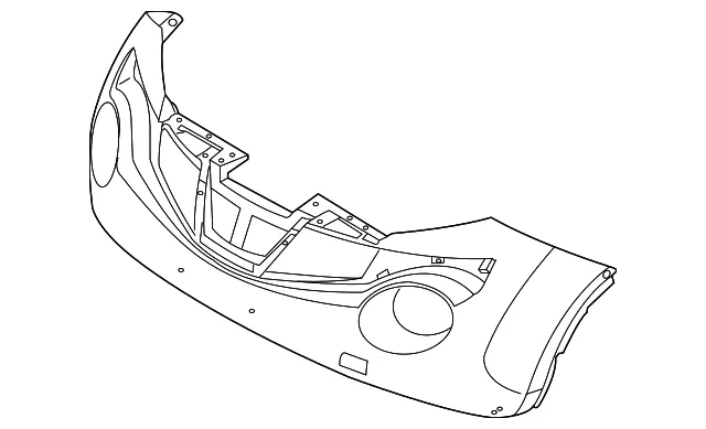 Bumper Cover - Nissan (62022-3YM4H)