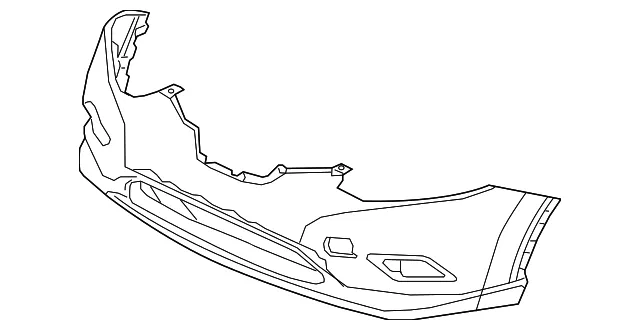 Bumper Cover - Nissan (62022-4BA0H)