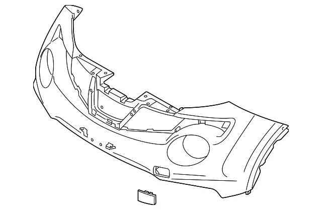 Bumper Cover - Nissan (62022-4FT0H)
