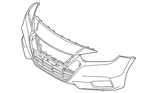 Bumper Cover - Nissan (62022-5EE0J)