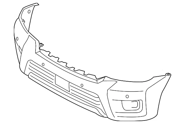 Bumper Cover - Nissan (62022-5ZW0H)