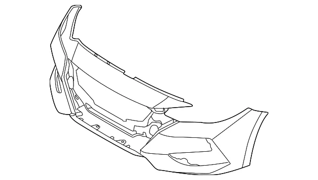 Bumper Cover - Nissan (62022-6LB0J)