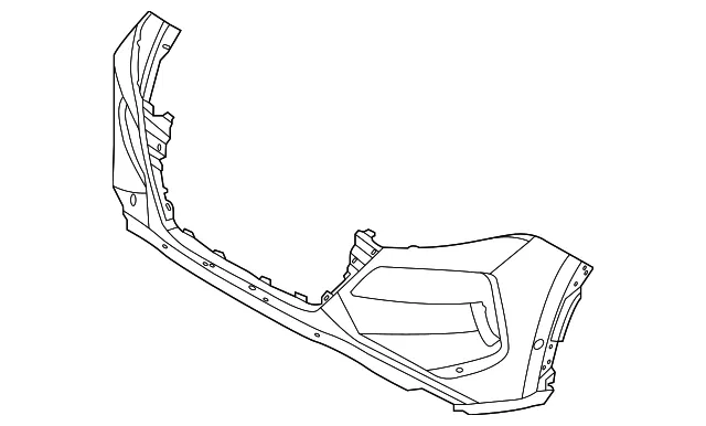 Bumper Cover - Nissan (62022-6RE0H)