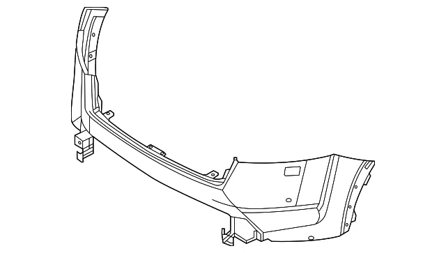Bumper Cover - Nissan (62022-6TA1H)