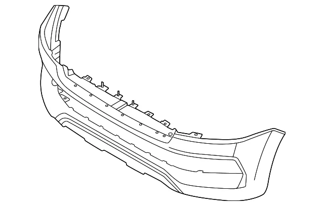 Bumper Cover - Nissan (62022-7KA0H)