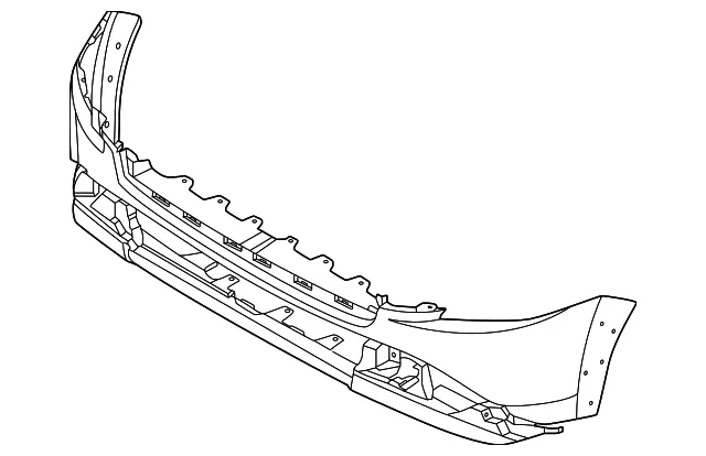 Bumper Cover - Nissan (62022-7KD0H)