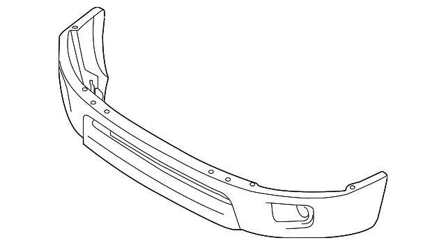 Bumper Face Bar - Nissan (62022-EZ00A)