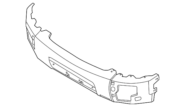 Bumper Face Bar - Nissan (62022-ZR00A)