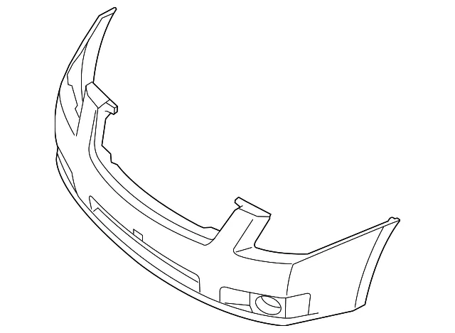 Bumper Cover - Nissan (62022-ZT51J)