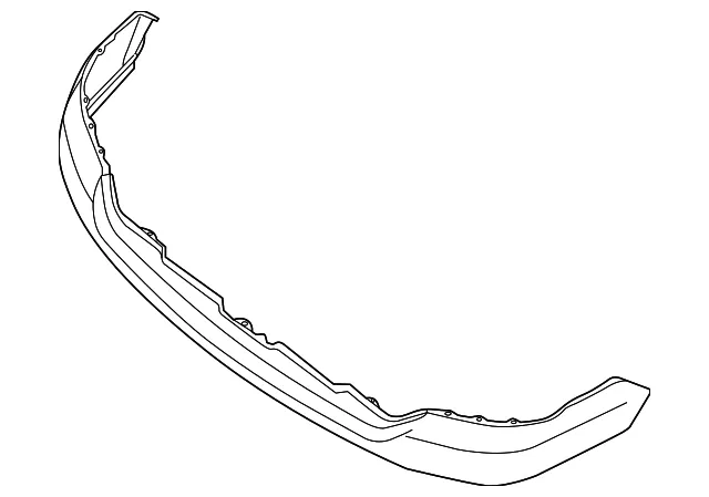 Front Bumper Fascia, Upper - Nissan (62025-1PA0A)