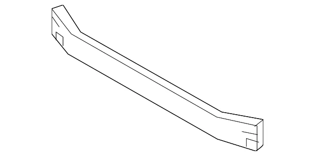 Front Bumper Center Reinforcement, Inner - Nissan (62030-1AA0A)