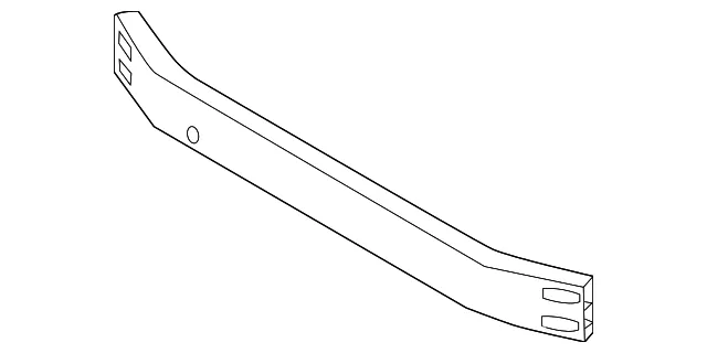 Front Bumper Armature Assembly - Nissan (62030-1JA0A)