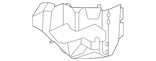 Bumper Cover Stop - Nissan (62058-9BU0A)