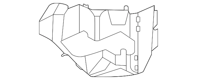 Bumper Cover Stop - Nissan (62059-9BY1A)