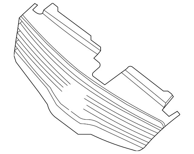 Grille - Nissan (62070-ZN30A)