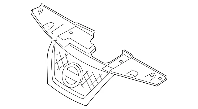 Grille - Nissan (62072-3YW0A)