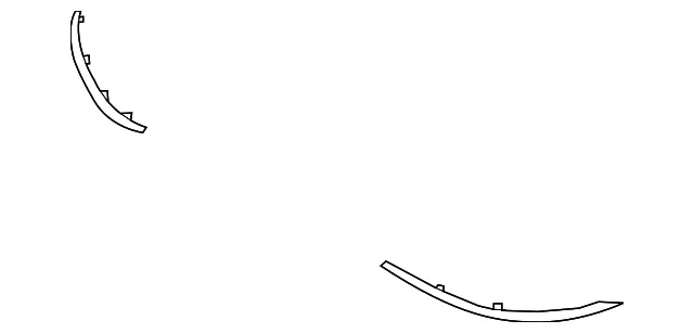 Bumper Trim - Nissan (62074-9UH0A)