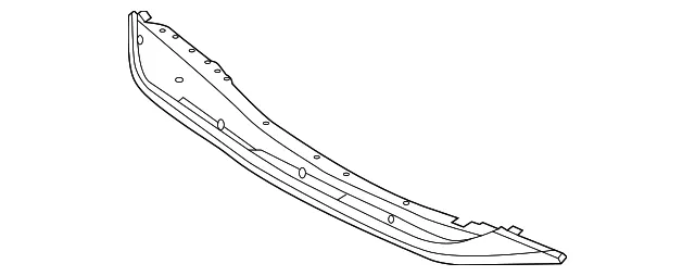 Bumper Trim - Nissan (62084-6RR0B)